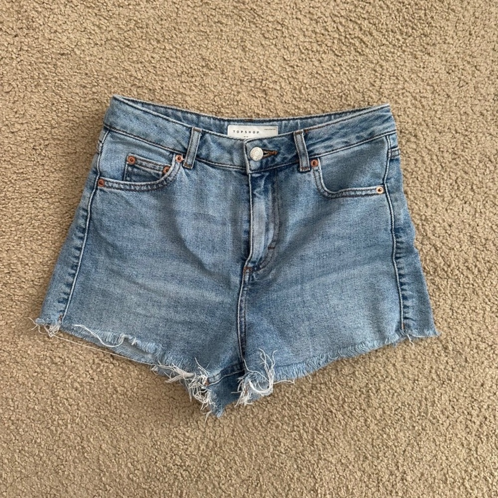 topshop denim shorts